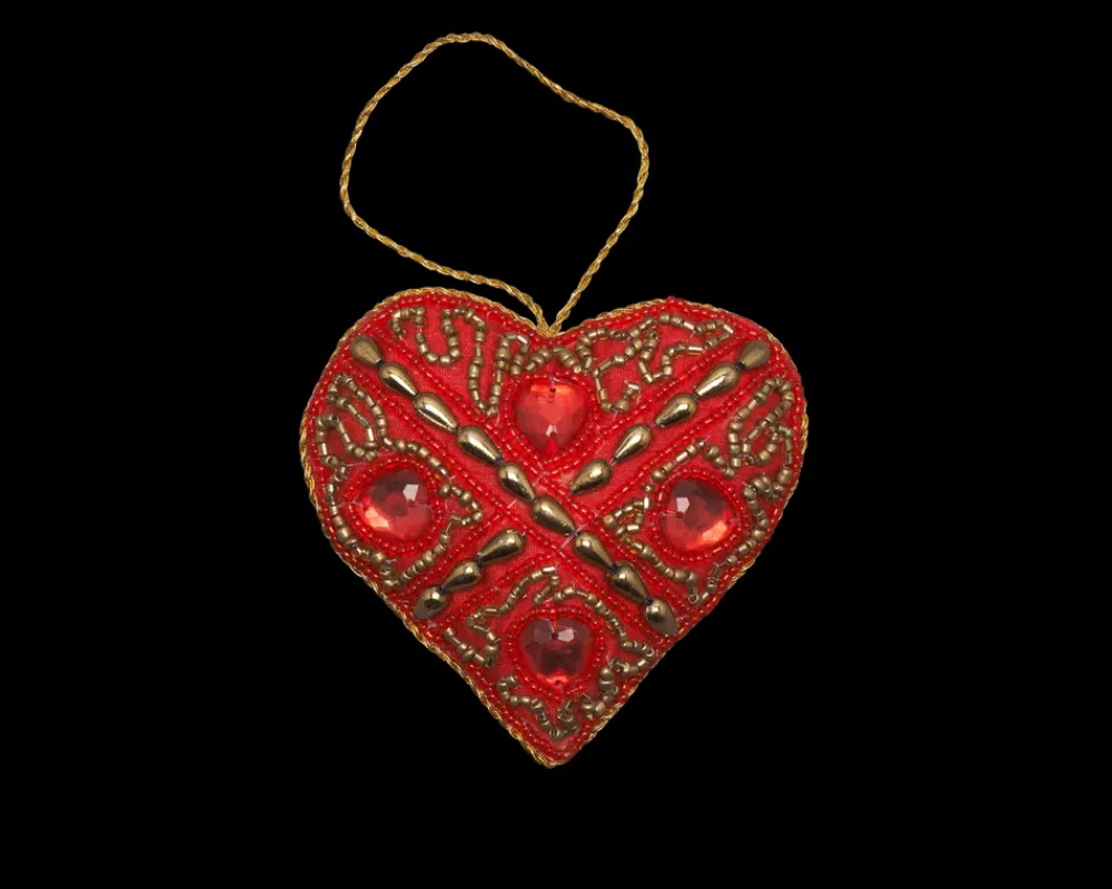Henry Handwork Place Settings & Linens|Red Heart Ornament