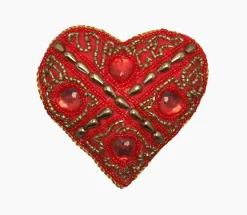 Henry Handwork Place Settings & Linens|Red Heart Ornament