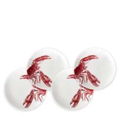 Caskata Dinnerware|Red Lobster Canape Plates