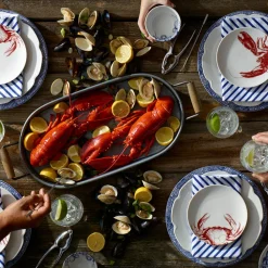 Caskata Dinnerware|Red Lobster Canape Plates