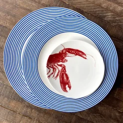 Caskata Dinnerware|Red Lobster Canape Plates