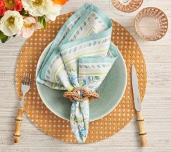 Kim Seybert Place Settings & Linens|Reed Placemats in Natural, Set of 4