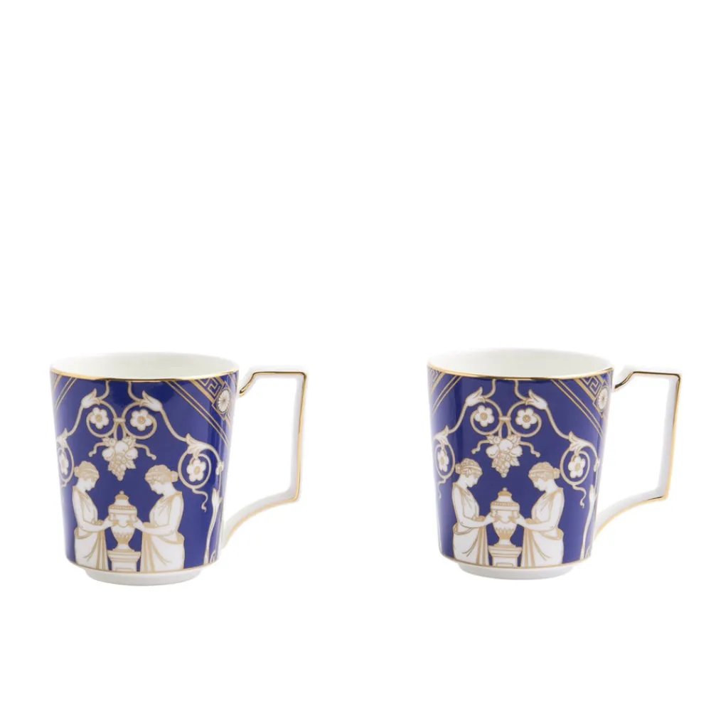 Wedgwood Dinnerware|Reniassance Mug in Gold, Set of 2