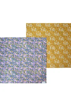 Coco & Wolf Place Settings & Linens|Reversible Stitch Napkin Set Made With Liberty Fabric in Wiltshire Star & Capel