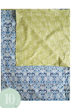 Coco & Wolf Place Settings & Linens|Reversible Tablecloth Made With Liberty Fabric in Lodden & Capel