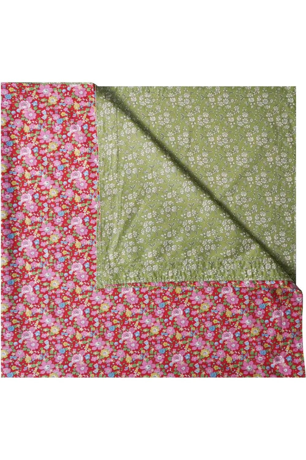 Coco & Wolf Place Settings & Linens|Reversible Tablecloth Made With Liberty Fabric in Betsy Star & Capel