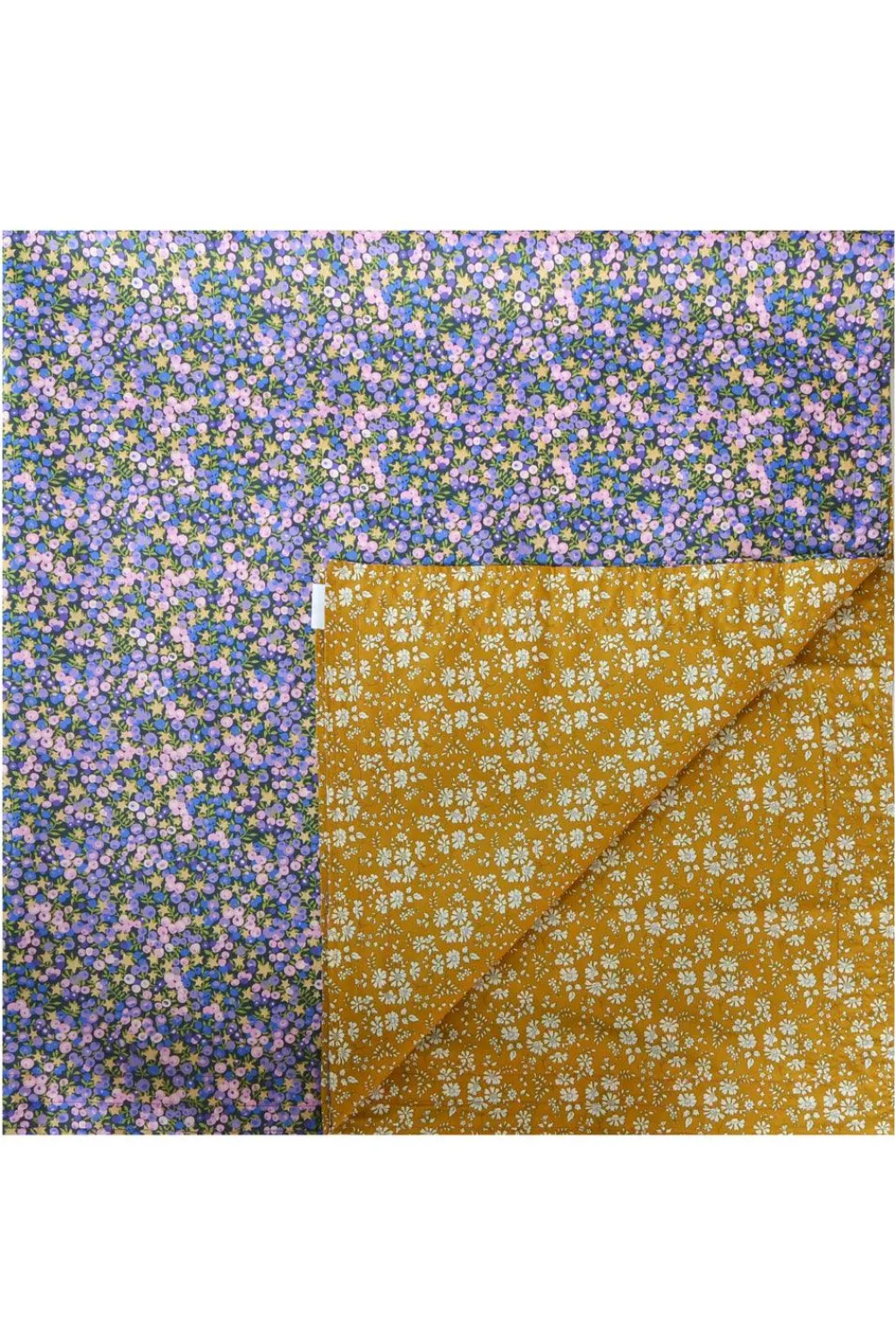 Coco & Wolf Place Settings & Linens|Reversible Tablecloth Made With Liberty Fabric in Wiltshire Star & Capel