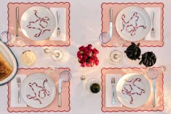 Sprezz Dinnerware|Ribbon Dessert Plates