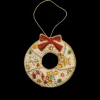 Henry Handwork Place Settings & Linens|Ribbon Wreath Ornament