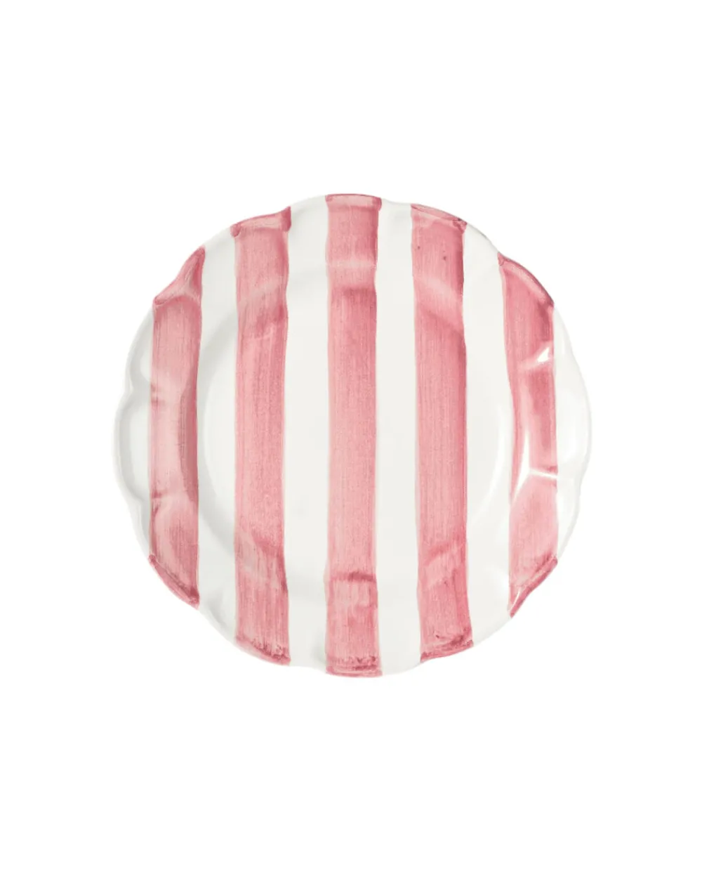 Cabana Dinnerware|Righe Dessert Plate, Pink