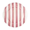 Cabana Dinnerware|Righe Dinner Plate, Pink