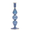 Kim Seybert Candles|Ripple Candle Holder in Blue