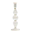 Kim Seybert Candles|Ripple Candle Holder in Clear