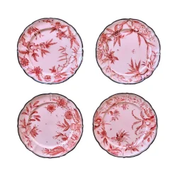 Laboratorio Paravicini Dinnerware|Rocaille Pink Dinner Plate