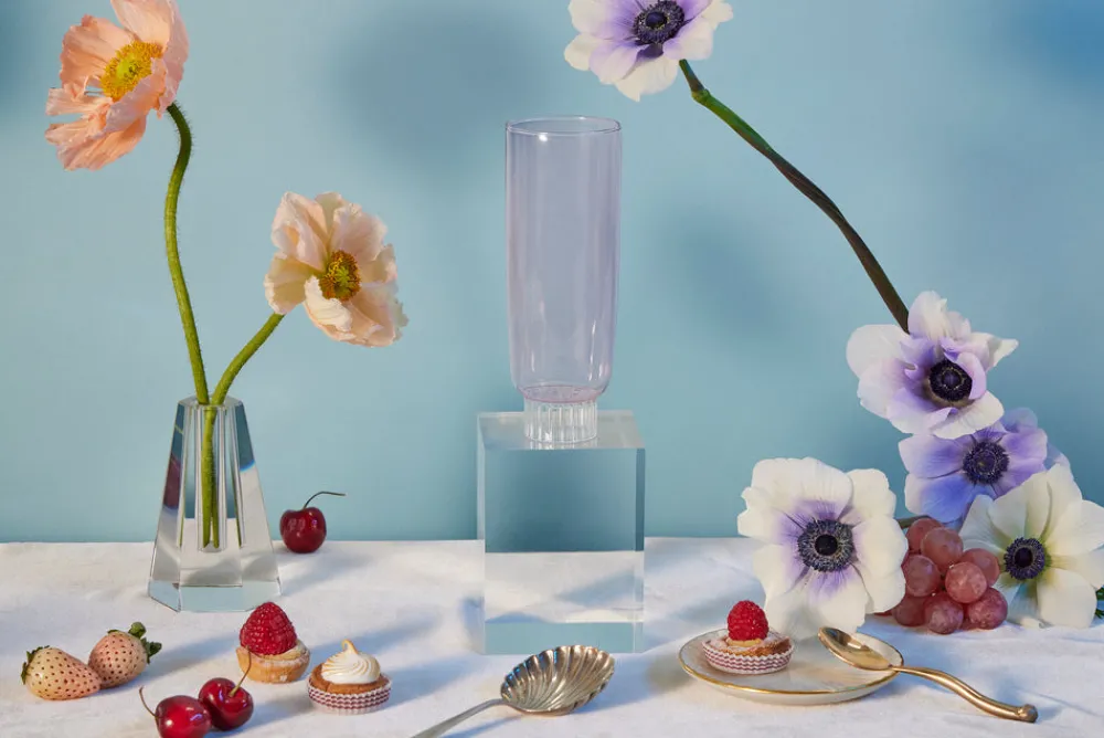 Sprezz Glassware|Romantic Champagne Flutes, Set of 4