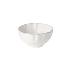 Costa Nova Dinnerware|Rosa Collection Cereal Bowls in White, Set of 6