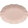 Costa Nova Dinnerware|Rosa Collection Oval Platter 16" in Rosé