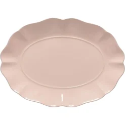 Costa Nova Dinnerware|Rosa Collection Oval Platter 16" in Rosé
