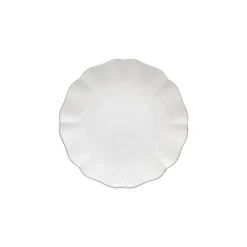 Costa Nova Dinnerware|Rosa Collection Salad Plates in White, Set of 6