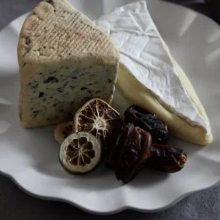 Costa Nova Dinnerware|Rosa Collection Salad Plates in White, Set of 6