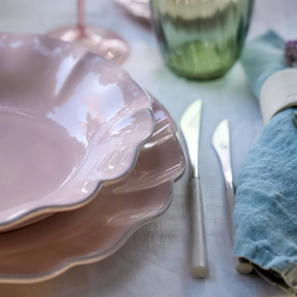 Costa Nova Dinnerware|Rosa Collection Soup/Pasta Plate in Rosé