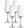 Villeroy & Boch Glassware|Rose Garden Flute Set in Clear, Set of 4