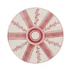 Carolina Irving and Daughters Dinnerware|Rose Stripe Dessert Plate