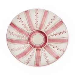 Carolina Irving and Daughters Dinnerware|Rose Stripe Serving Bowl