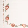 Sharland England Place Settings & Linens|Rose Tapestry Tablecloth