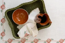 Sharland England Place Settings & Linens|Rose Tapestry Tablecloth