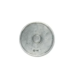 Match Bar|Silver|Round Coasters, Set of 2
