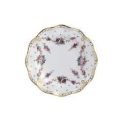 Royal Crown Derby Dinnerware|Royal Antoinette Bread & Butter Plate