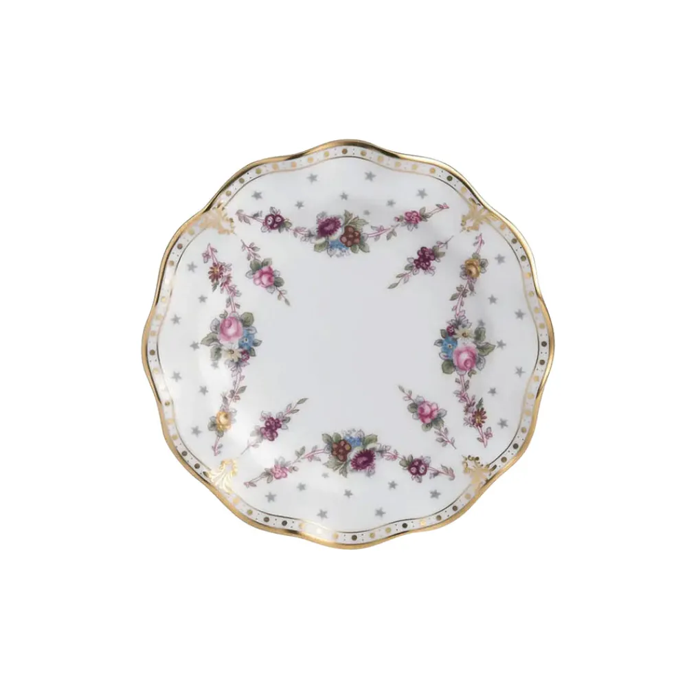 Royal Crown Derby Dinnerware|Royal Antoinette Bread & Butter Plate