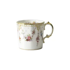 Royal Crown Derby Dinnerware|Royal Antoinette Coffee Cup & Saucer