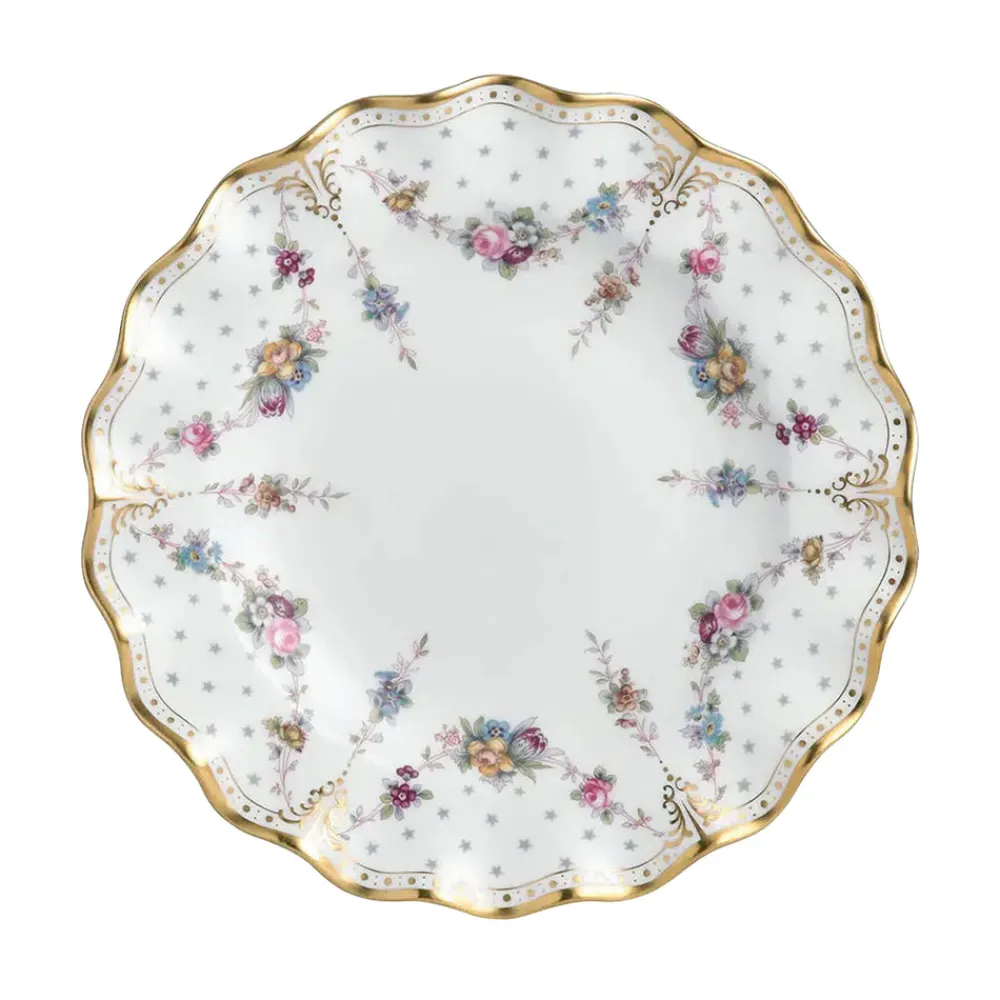 Royal Crown Derby Dinnerware|Royal Antoinette Dinner Plate
