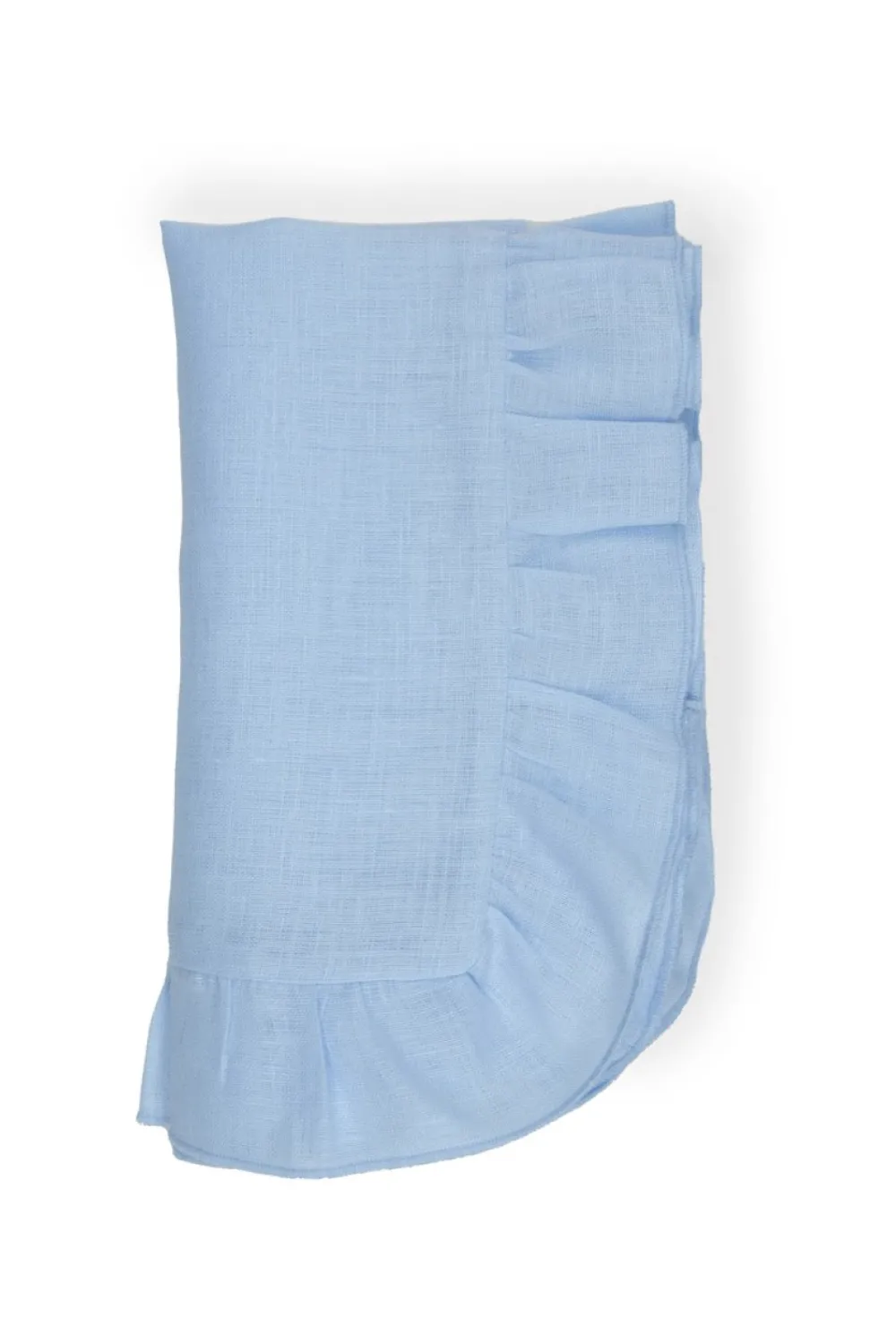 TriChi Design Place Settings & Linens|Ruffles Mavi Napkin, Set of 4