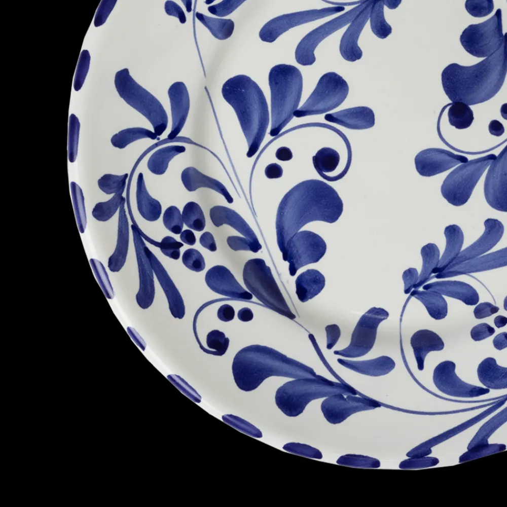 Piano Piano Dinnerware|Salad and Dessert Plate in Azul Classico