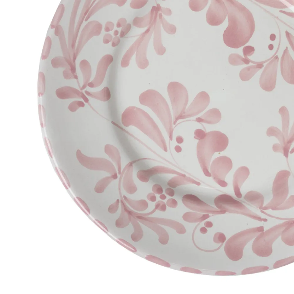Piano Piano Dinnerware|Salad and Dessert Plate in Rosa