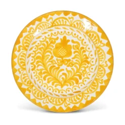 Pomelo Casa Dinnerware|Salad Plate With Hand Painted Designs