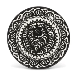 Pomelo Casa Dinnerware|Salad Plate With Hand Painted Designs