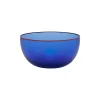 Cabana Glassware|Salon Murano Glass Bowl in Dark Blue