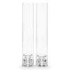 AERIN Candles & Fragrance|Candles|Sancia Taper Holder with Sleeve in Clear Rim, Set of 2