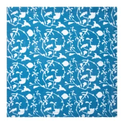 Caravan Place Settings & Linens|Sanctuary Printed Napkins in Blue, Set of 4