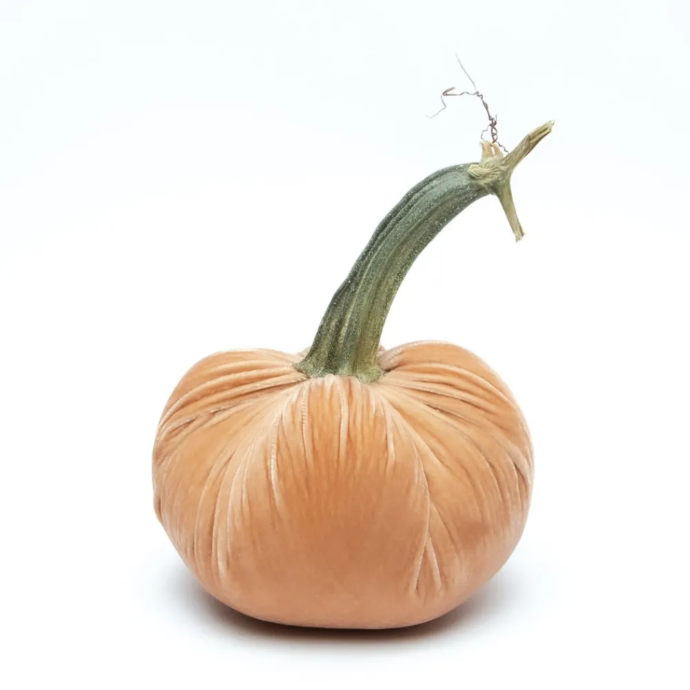 Hot Skwash Living|Décor|Sandstone Silk Velvet Pumpkin