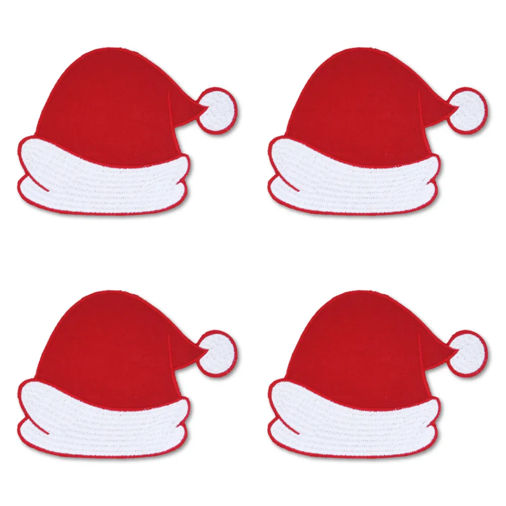 Chefanie Place Settings & Linens|Santa's Hat Cocktail Napkins, Set of 4
