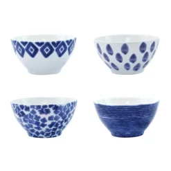 VIETRI Dinnerware|Santorini Assorted Cereal Bowls, Set of 4
