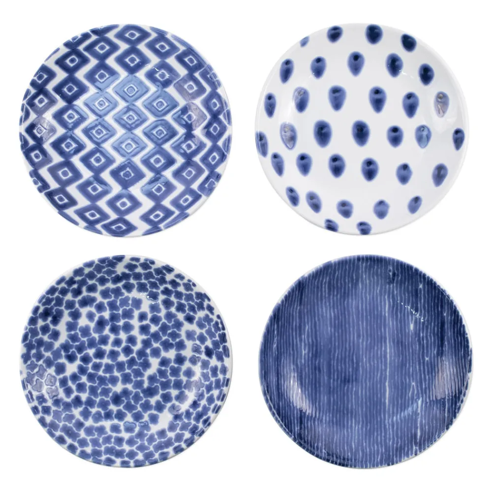 VIETRI Dinnerware|Santorini Assorted Pasta Bowls, Set of 4