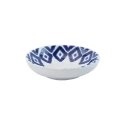 VIETRI Dinnerware|Santorini Diamond Condiment Bowl