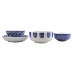 VIETRI Dinnerware|Santorini 4-Piece Serving Bowls Set