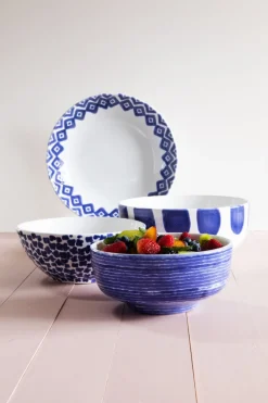 VIETRI Dinnerware|Santorini 4-Piece Serving Bowls Set